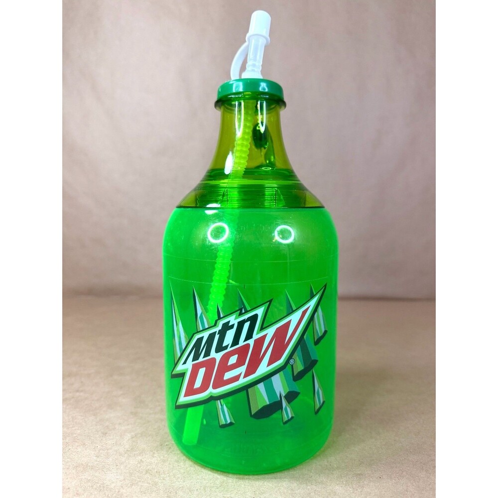 Mtn Dew Whirley Drink Works 52oz. Refillable Growler/Jug - Promotional Item RARE